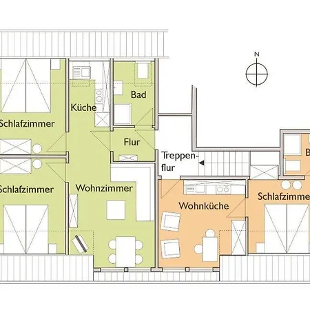 Apartament Hus-pellworm-3-ferienwohnung-meeresbrise Pellworm